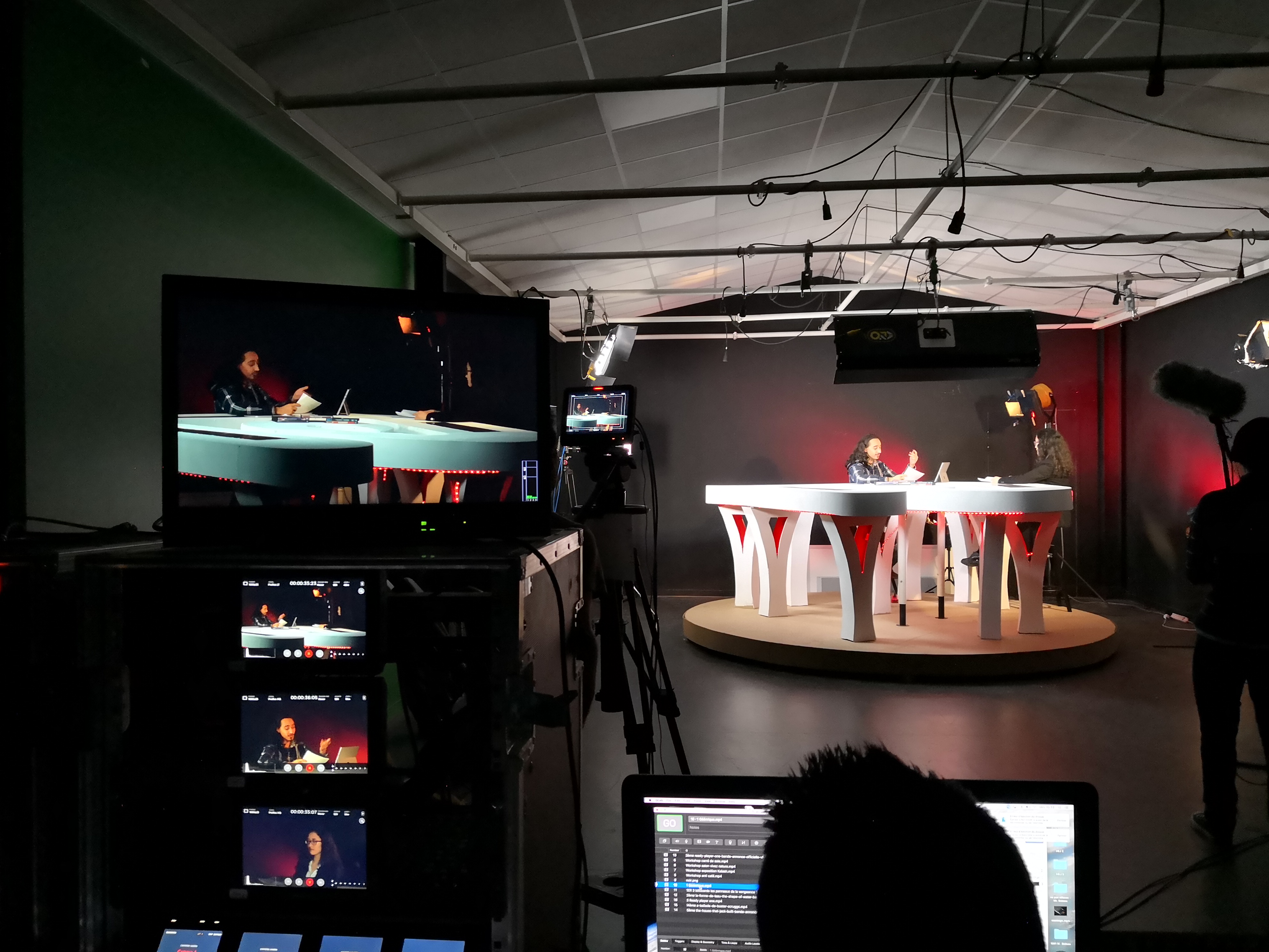 Plateau TV personnalisé - Entreprises sur Scène